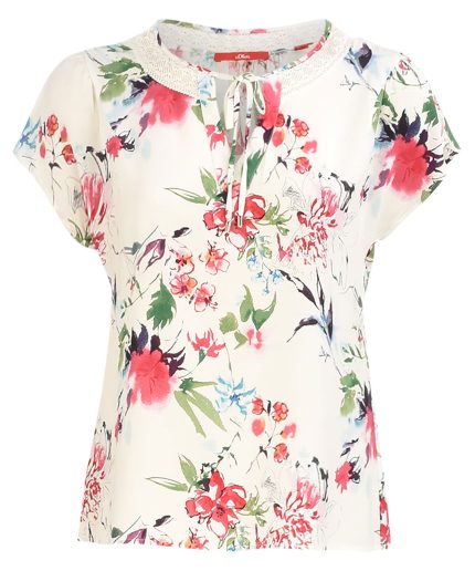 Blouse à fleurs S.Oliver